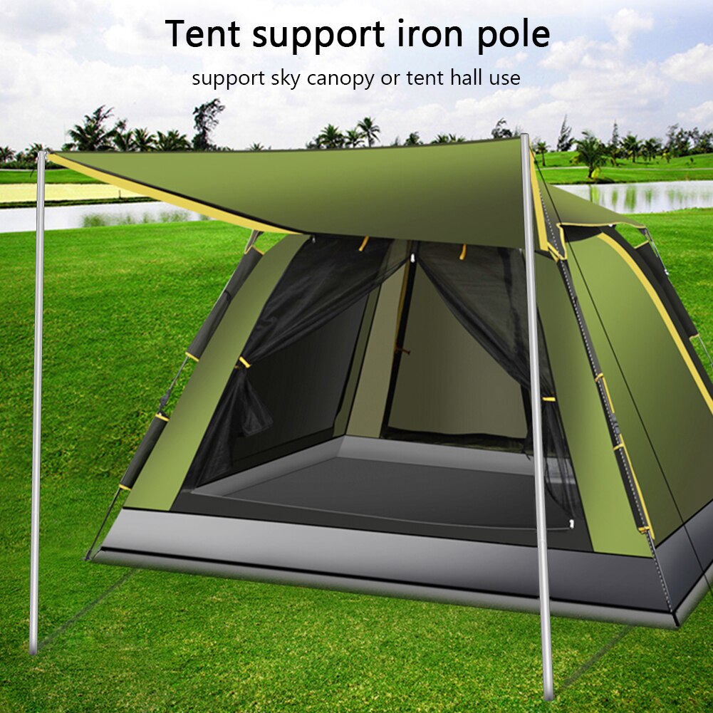 Cheap Goat Tents 10pcs Outdoor Camping Tent Awning Pole Aluminum Adjustable Canopy Support Rod Aluminum Alloy Support Rod Stick Tent Accessories   